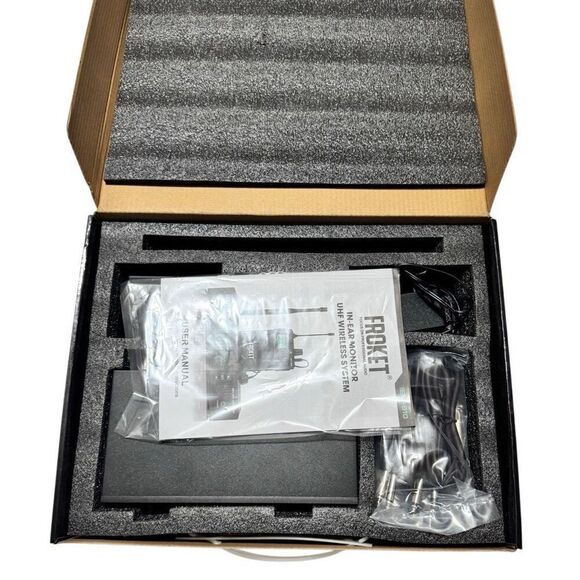 FROKET IEM810 PRO UHF Mono Wireless in Ear Monitor System 1 Body Pack - Picture 2 of 10